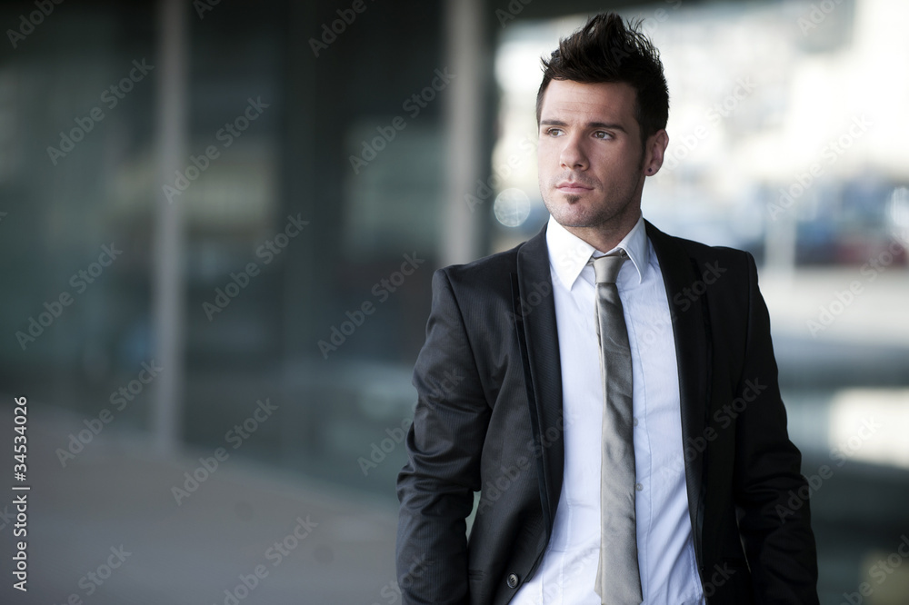 Young businessman Young businessman