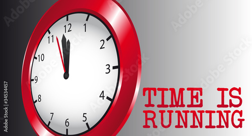 time is running