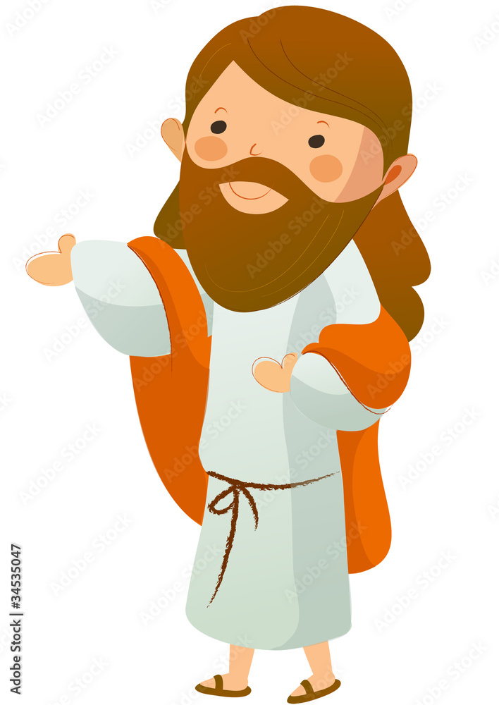 Close-up of Jesus Christ standing Close-up of Jesus Christ standing