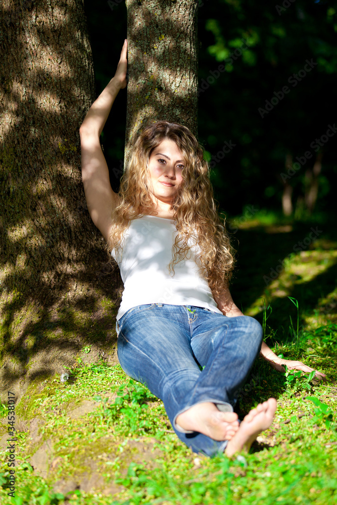 Naklejka premium Sylvan fairy