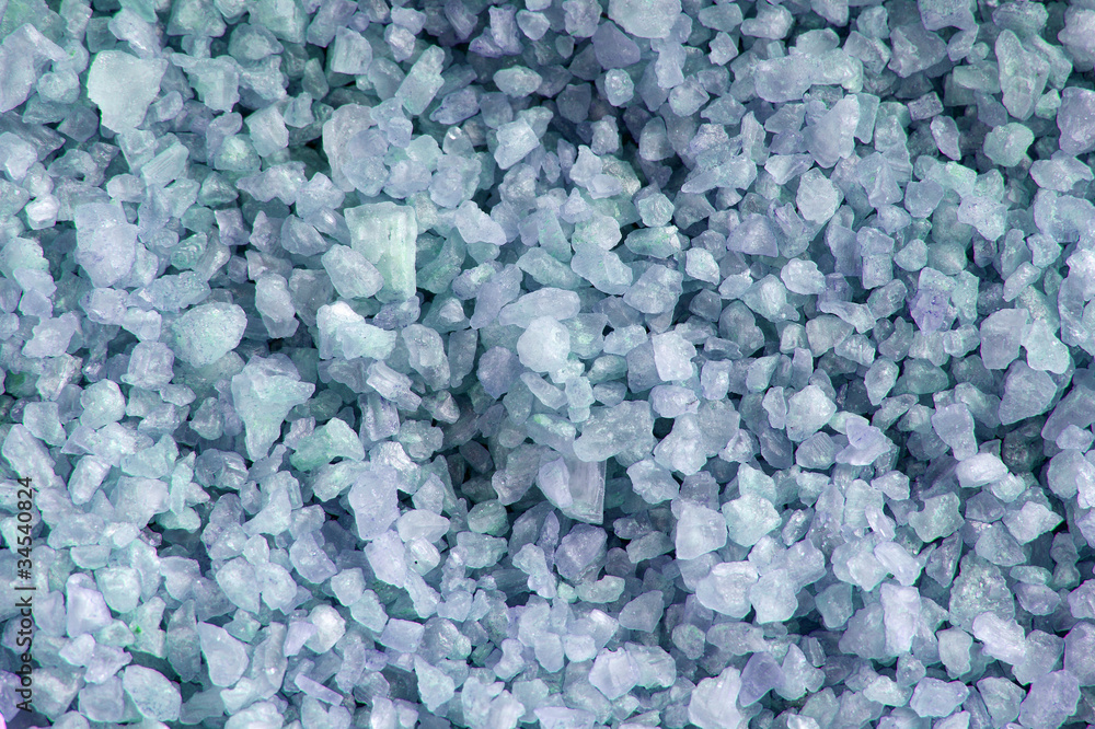 A beautiful close-up image of blue healthy salt A beautiful close-up image of blue healthy salt