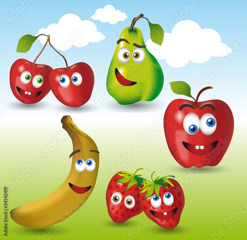 FRUTAS DIVERTIDAS