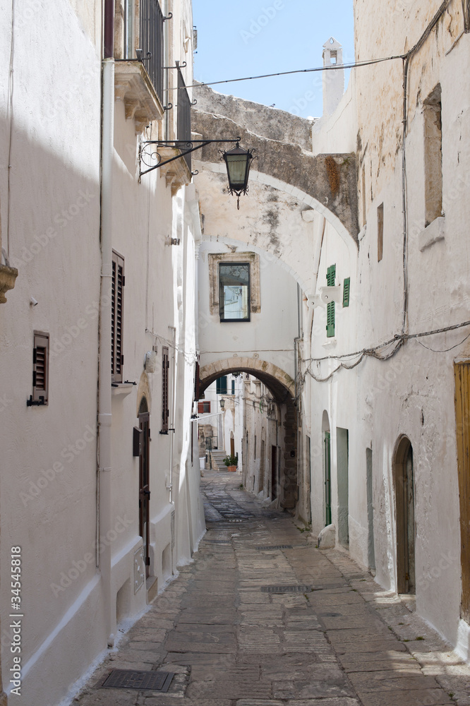 Ostuni (Brindisi, Puglia, Italy) - Old town