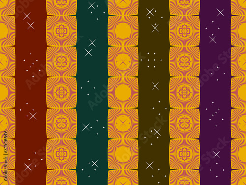Fantasy Wallpaper Comprising Mixed Styles