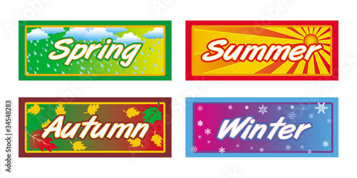 seasons banners