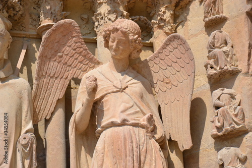 Tableau sur toile Ange au sourire-Reims