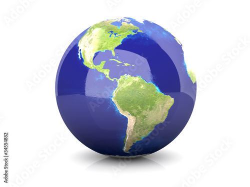 Globus - Südamerika © Spectral-Design