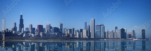 Downtown Chicago Skyline © dencaLE