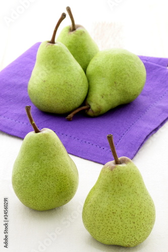 fresh organic pears