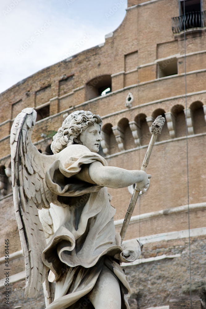 Angel at St Angelo fortress
