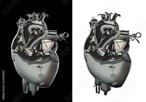 Mechanical chrome heart