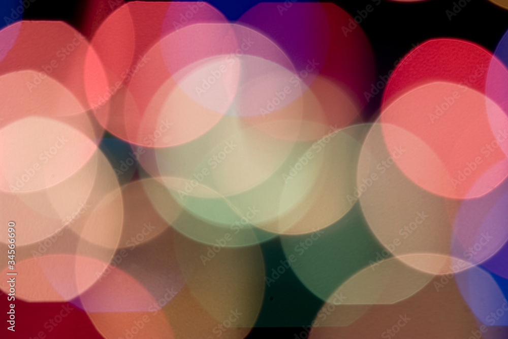 Color lights blur background Color lights blur background