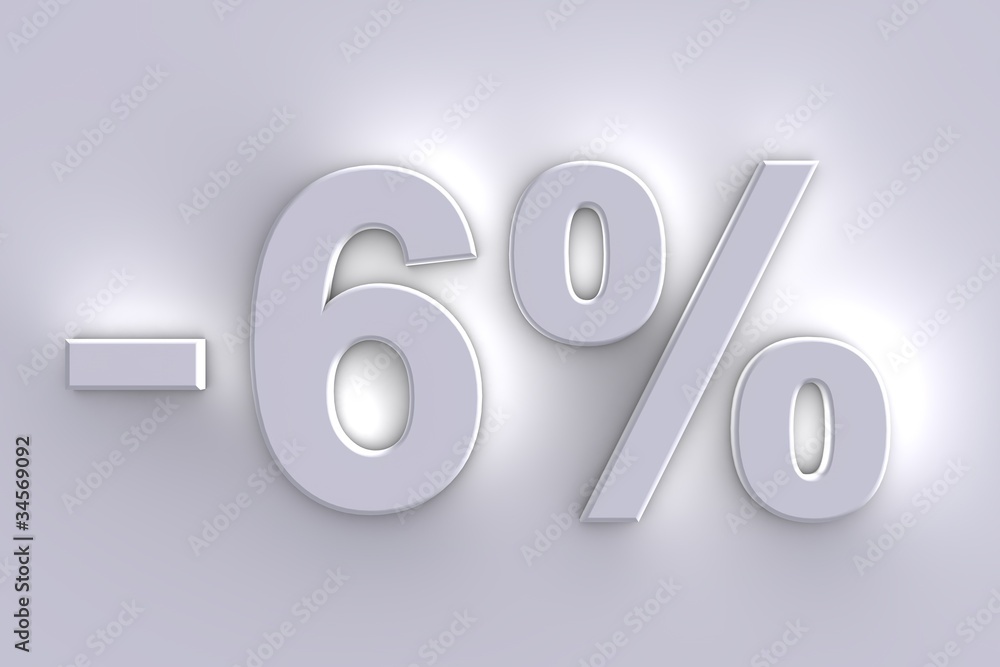 -6 % -6 %