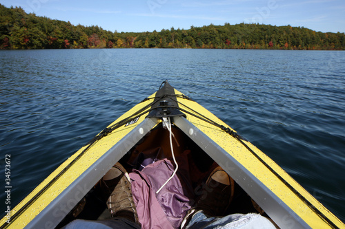 Boat in the Walden Pond