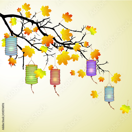 Herbstlicher Hintergrund