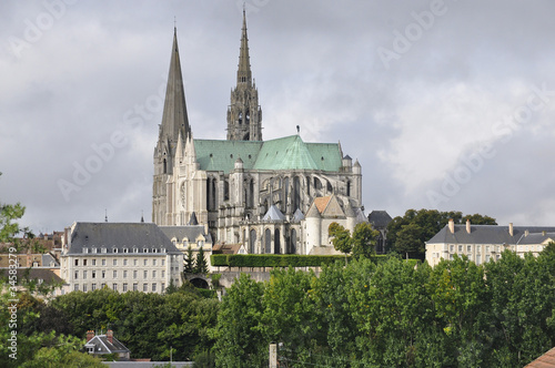 Obraz na płótnie cathédrale de Chartres