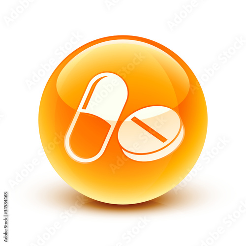 icône médicament / medecine drug icon