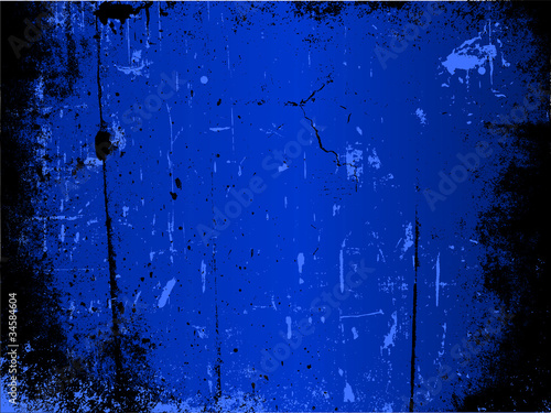 Blue grunge background