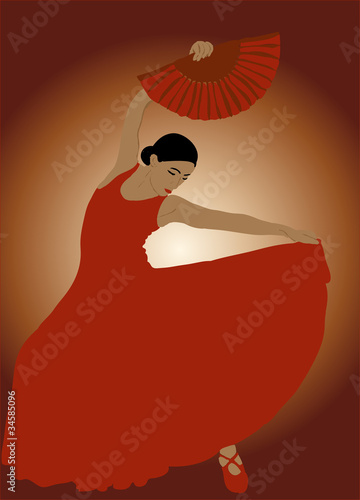 Balla flamenco