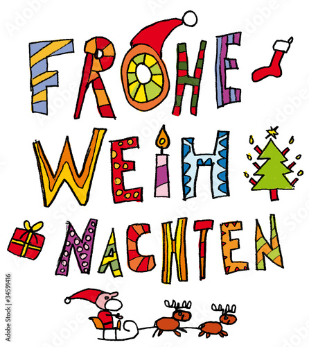 Kinder-Schrift Weihnachten