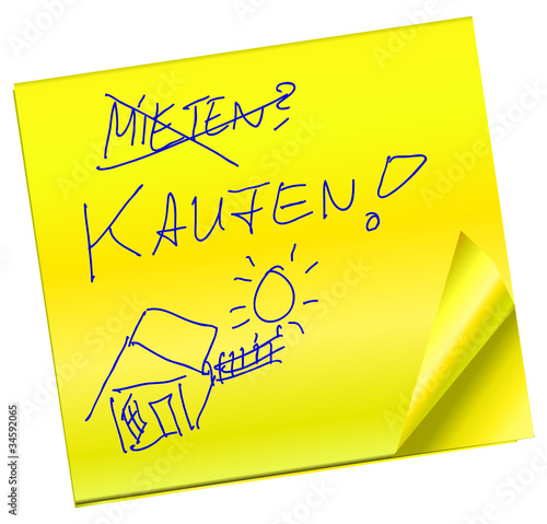 Haftnotiz - Mieten - Kaufen