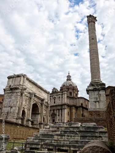 Forum in Rome, Italy © laraslk