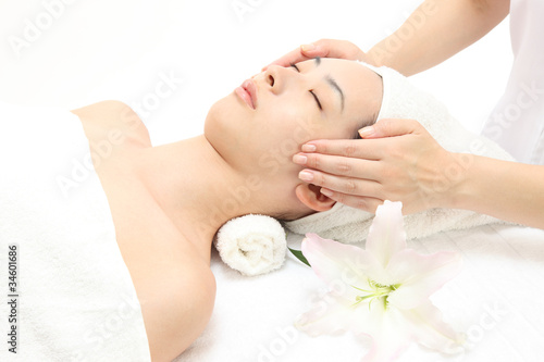 エステ Face massage