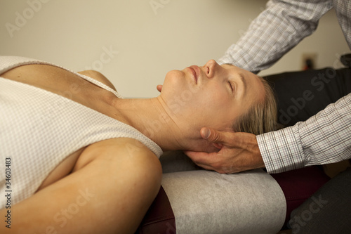 chiropratic patient