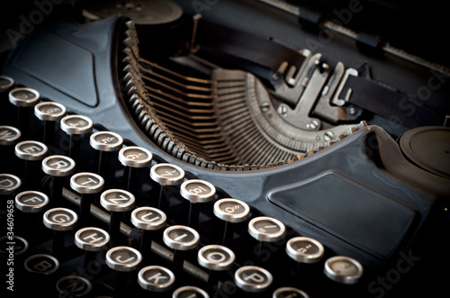 old typewriter