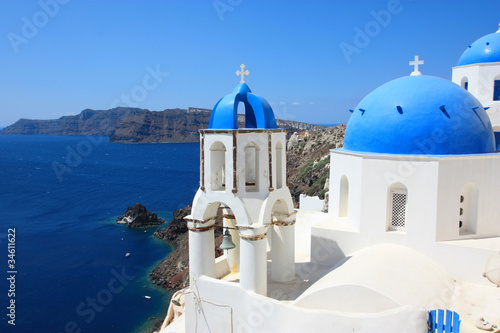 Grèce - Santorin (Eglises à Oia)