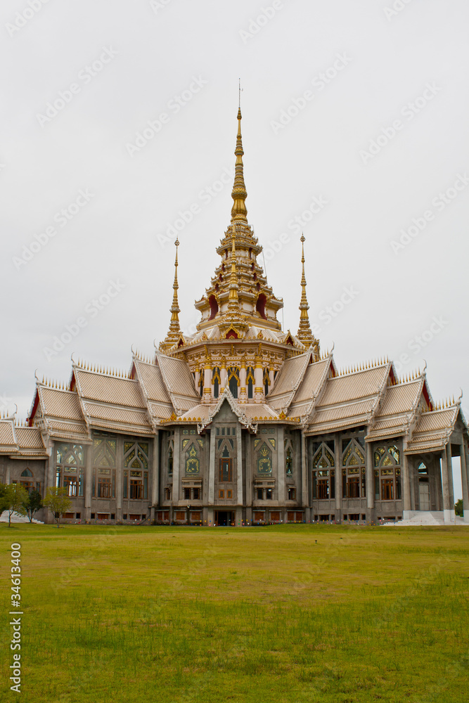 Naklejka premium temple thailand