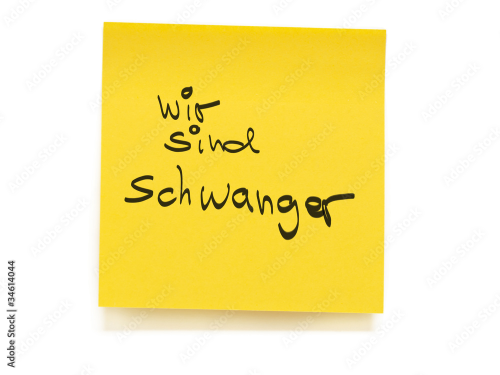Wir sind schwanger Wir sind schwanger