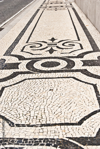 pavement mosaic