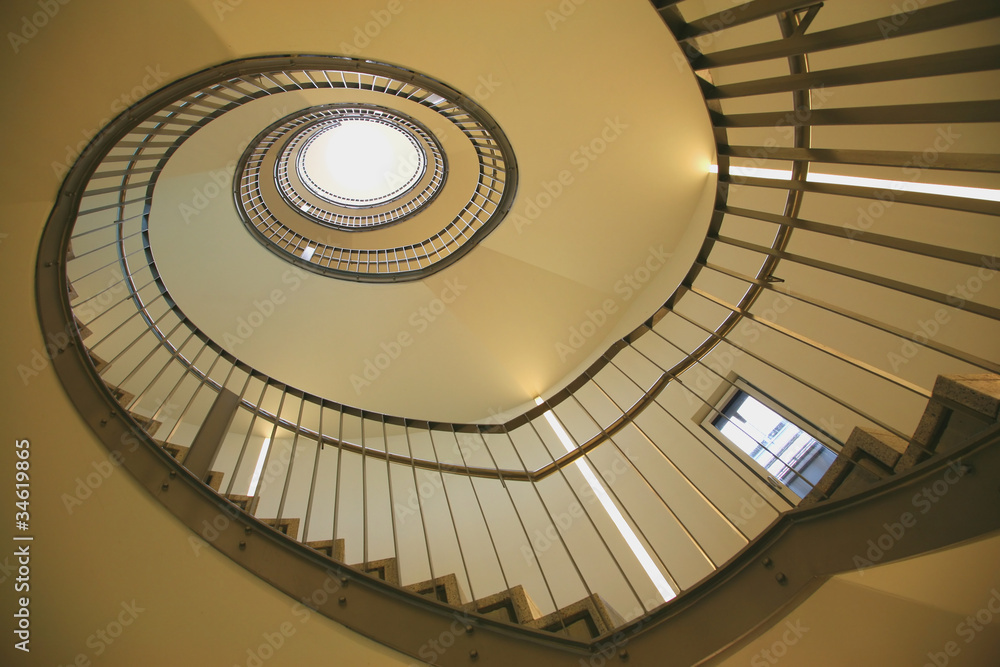 Fototapeta premium newel staircase