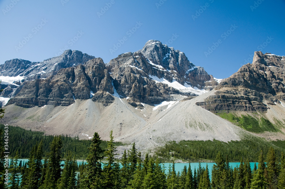 Canadian rockies landscape