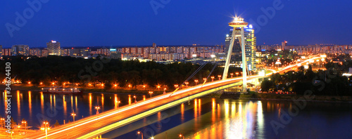 Canvas Print The bridge 'Novy Most' Bratislava