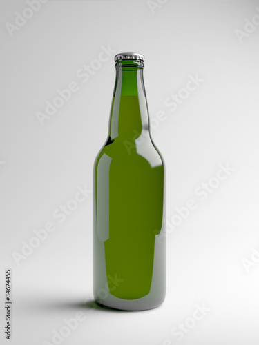 Green Beer bottle