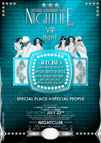 VIP Party Flyer