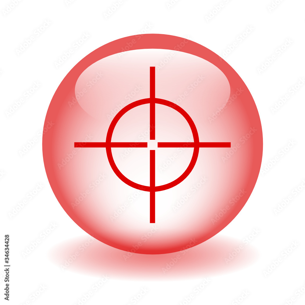 TARGET Vector Web Icon TARGET Vector Web Icon
