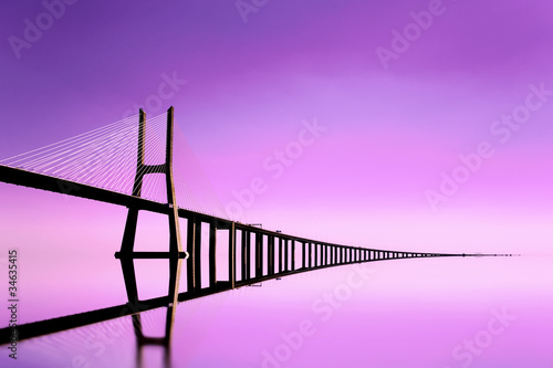 Bild auf Leinwand Vasco De Gamma bridge
