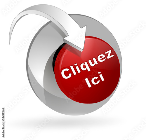 cliquez ici bouton web 3d