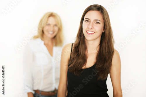 Tochter und Mutter