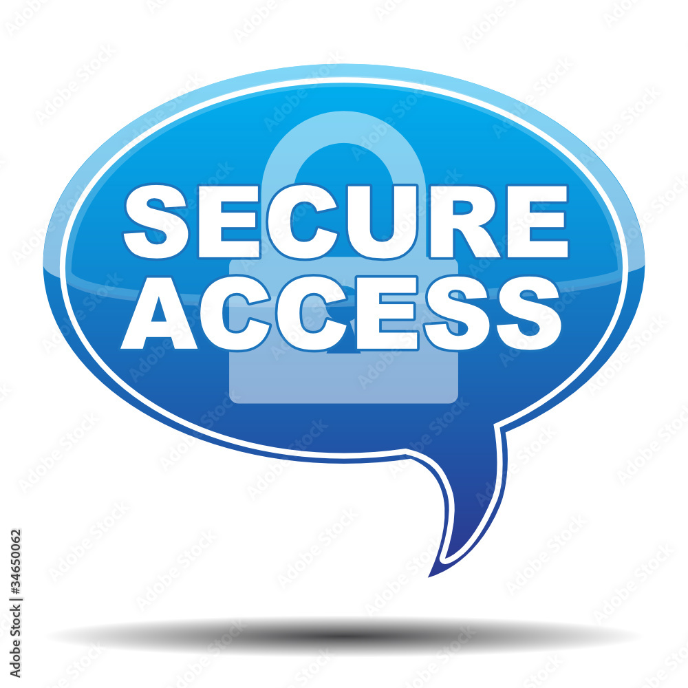 SECURE ACCESS ICON SECURE ACCESS ICON