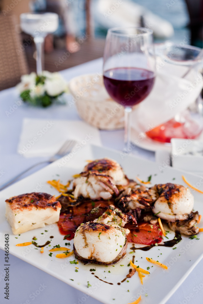 Cuttlefish with bell pepper and balsamic Cuttlefish with bell pepper and balsamic