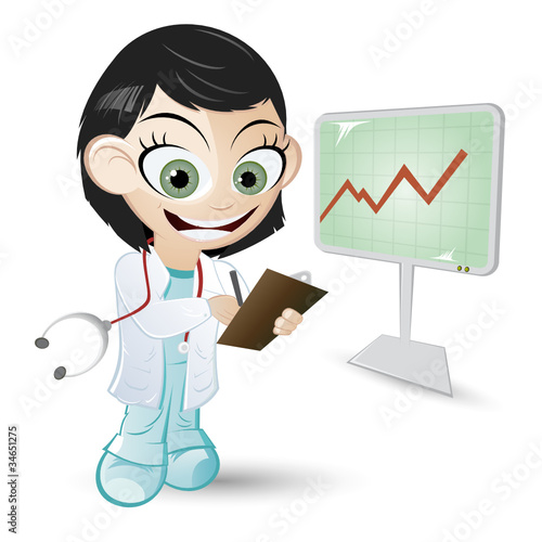 arzt cartoon medizin doktor