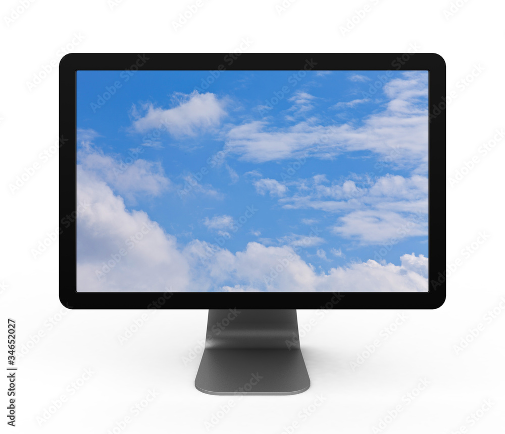 Das Display mit Himmel Wallpaper Das Display mit Himmel Wallpaper