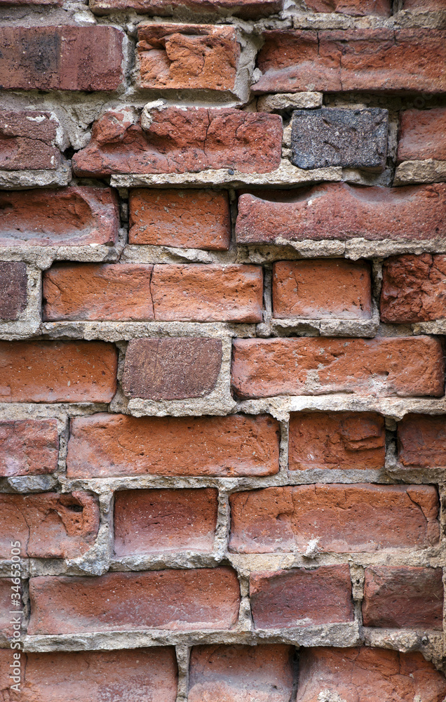 red brick wall red brick wall