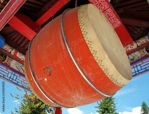 Large Temple Drum