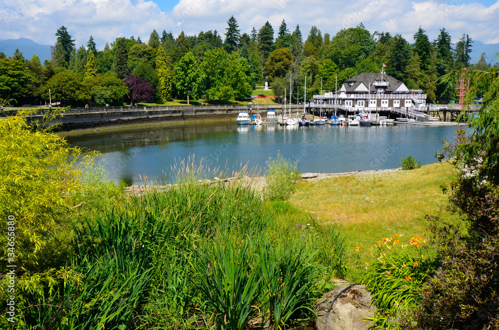 Obraz premium Vancouver Marina