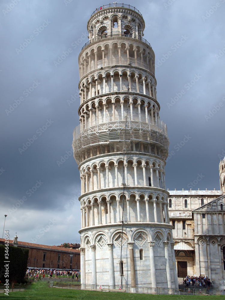 Leaning Tower of Pisa and Cathedral